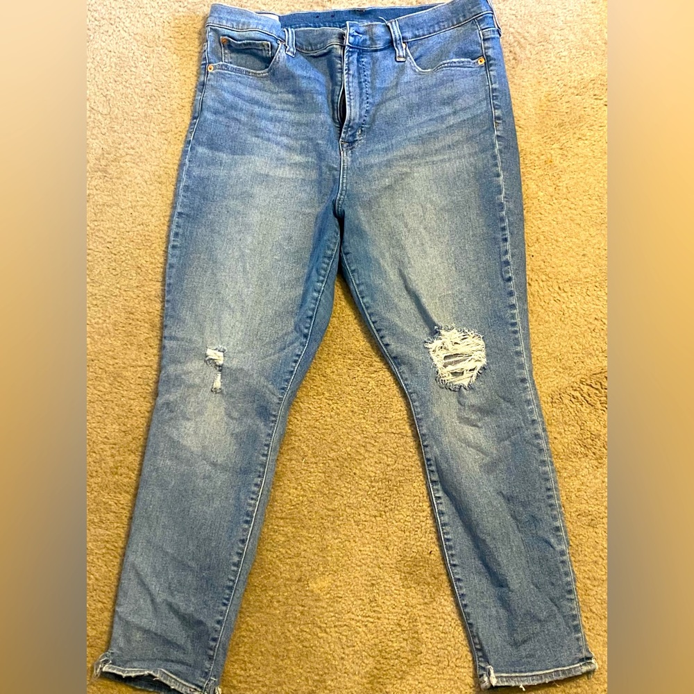 Plus Size GAP True Skinny Sky Jeans